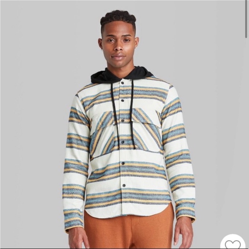 Hooded flannel